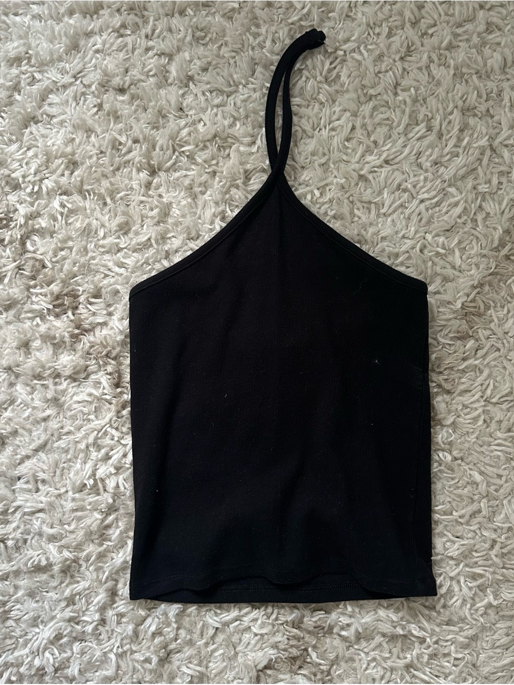American Eagle Outfitters Black One-Shoulder Camisole